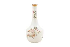 Victorian Royal Worcester porcelain vase and flat back jug, 1891 - 2