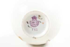 Victorian Royal Worcester porcelain vase and jug - 3