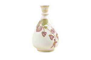 Victorian Royal Worcester porcelain vase and jug - 4