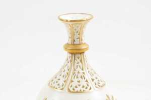 Antique George Grainger & Co. of Worcester porcelain vase - 6