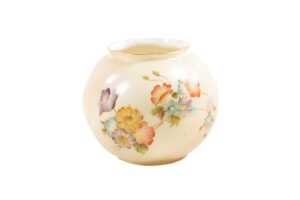 Antique Grainger and Co. blushware porcelain teapot and vase - 4