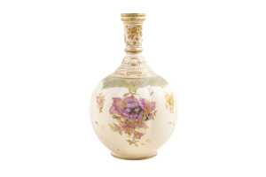 Antique Royal Crown Derby porcelain vase
