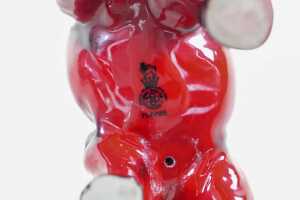 Royal Doulton Flambe ceramic elephant - 5