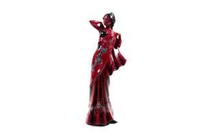 Royal Doulton Flambe 'Eastern Grace' ceramic figure