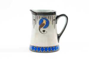 Royal Doulton Titanian Ware 'Bird of Paradise' porcelain four piec tea service - 4