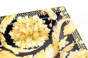Two Versace by Rosenthal square porcelain dishes - 3
