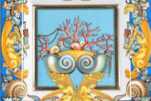 Two Versace by Rosenthal square porcelain dishes - 5