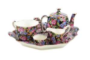 Royal Winton 'Majestic' porcelain breakfast set - 2
