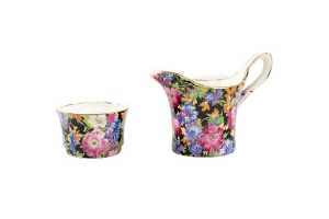 Royal Winton 'Majestic' porcelain breakfast set - 4