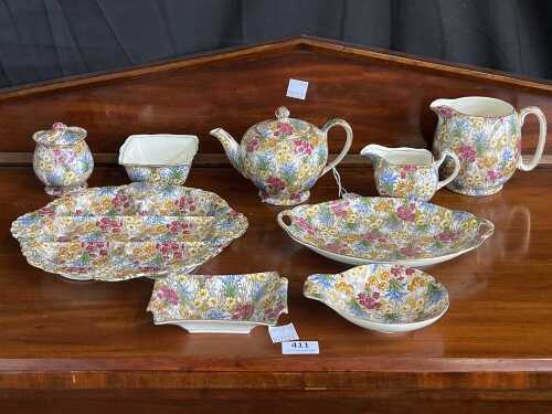 Collection of Royal Winton 'Marguerite' porcelain