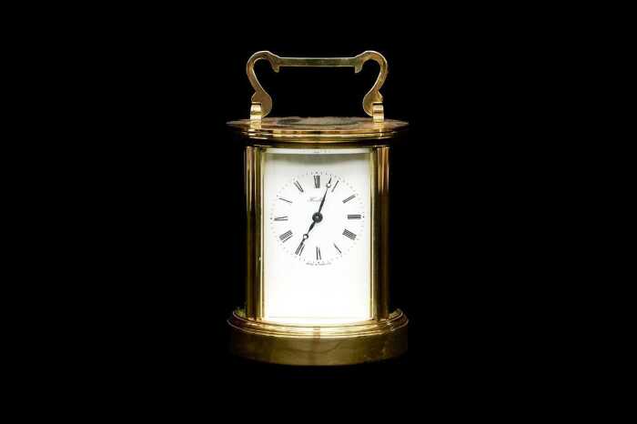 Henley English carriage clock