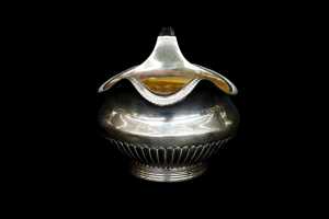 George III English sterling silver creamer, 1804 - 2
