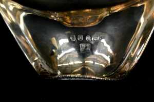 George III English sterling silver creamer, 1804 - 4