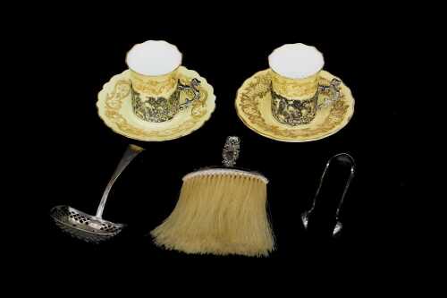 English sterling silver and mounted pieces