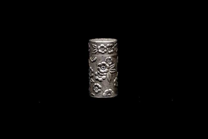 Sterling silver etui sewing set