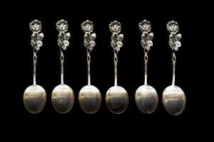 Group of Hildeshiem Rose German 835 silver cutlery, weight 107g - 2