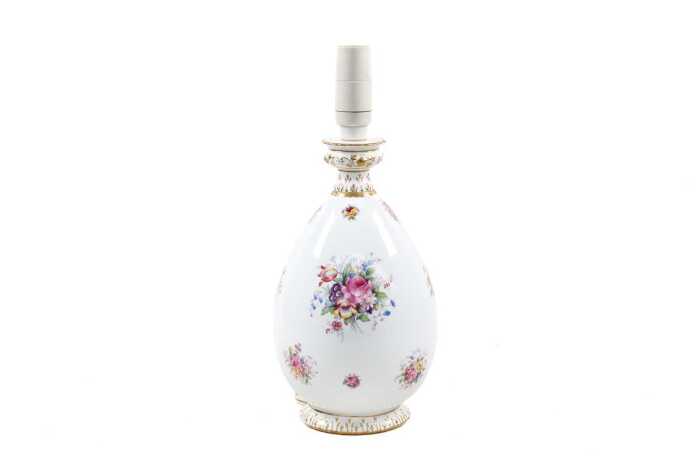 Royal Crown Derby 'posy' porcelain lamp base