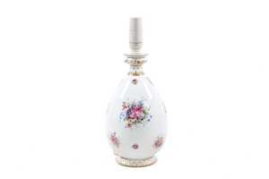 Royal Crown Derby 'posy' porcelain lamp base