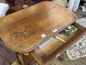 Edwardian occasional table - 3