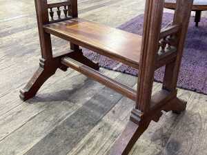 Edwardian occasional table - 5