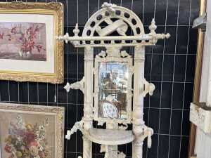 Victorian cast iron hallstand - 2
