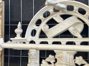 Victorian cast iron hallstand - 5