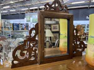 Victorian walnut music cabinet - 6