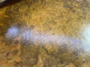 Victoran burr walnut watnot - 5