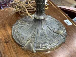 Antique Royal Art Glass Co. Arts and Crafts table lamp - 3