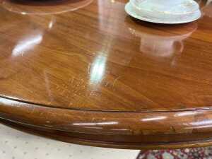 Victorian style mahogany nine piece dining suite - 5