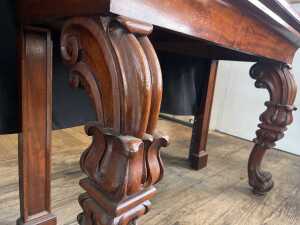 William IV mahogany console table - 3