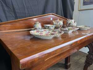 William IV mahogany console table - 4