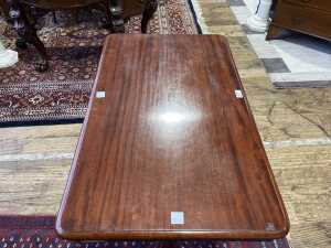 Antique style mahogany hall or occasional table - 2