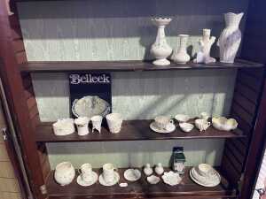 Victorian mahogany display cabinet or bookcase - 4