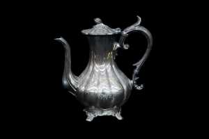 Victorian James Dixon and Sons silver plated four piece tea and coffee service - 3