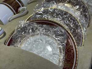 Royal Doulton 'Buckingham' set of six porcelain coffee duos - 3