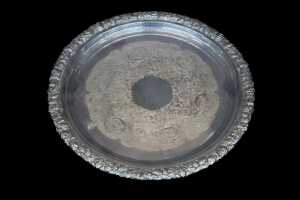 Antique Walker and Hall silver plated three piece tea service - 2