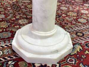 White marble pedestal - 3