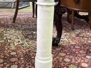 White marble pedestal - 4