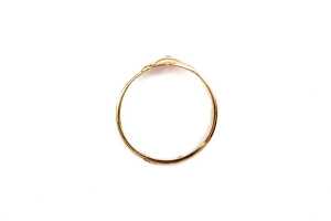 A diamond ring in 18 carat yellow gold - 3