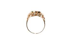 A cameo ring in 9 carat yellow gold - 4