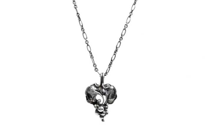 A Georg Jensen 1996 pendant of the year in sterling silver
