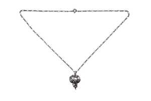 A Georg Jensen 1996 pendant of the year in sterling silver - 3