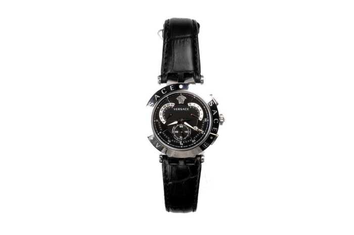 A Versace V-Race Chronograph quartz watch