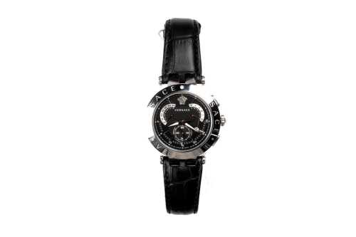 A Versace V-Race Chronograph quartz watch