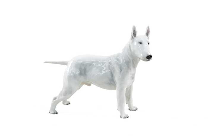 Royal Doulton porcelain English Bull Terrier dog figure