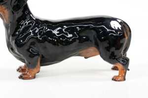 Royal Doulton porcelain Dachshund dog figure - 3