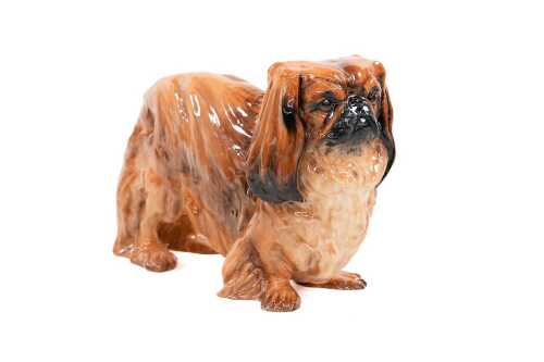 Royal Doulton porcelain Pekingese dog figure