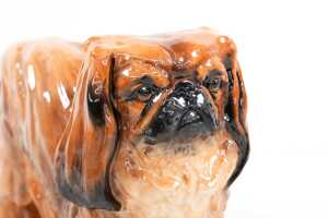 Royal Doulton porcelain Pekingese dog figure - 2