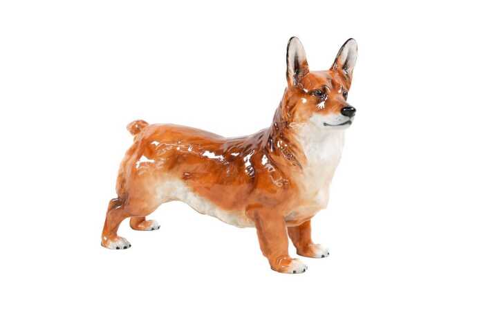 Royal Doulton porcelain Pembroke Welsh Corgi dog figure